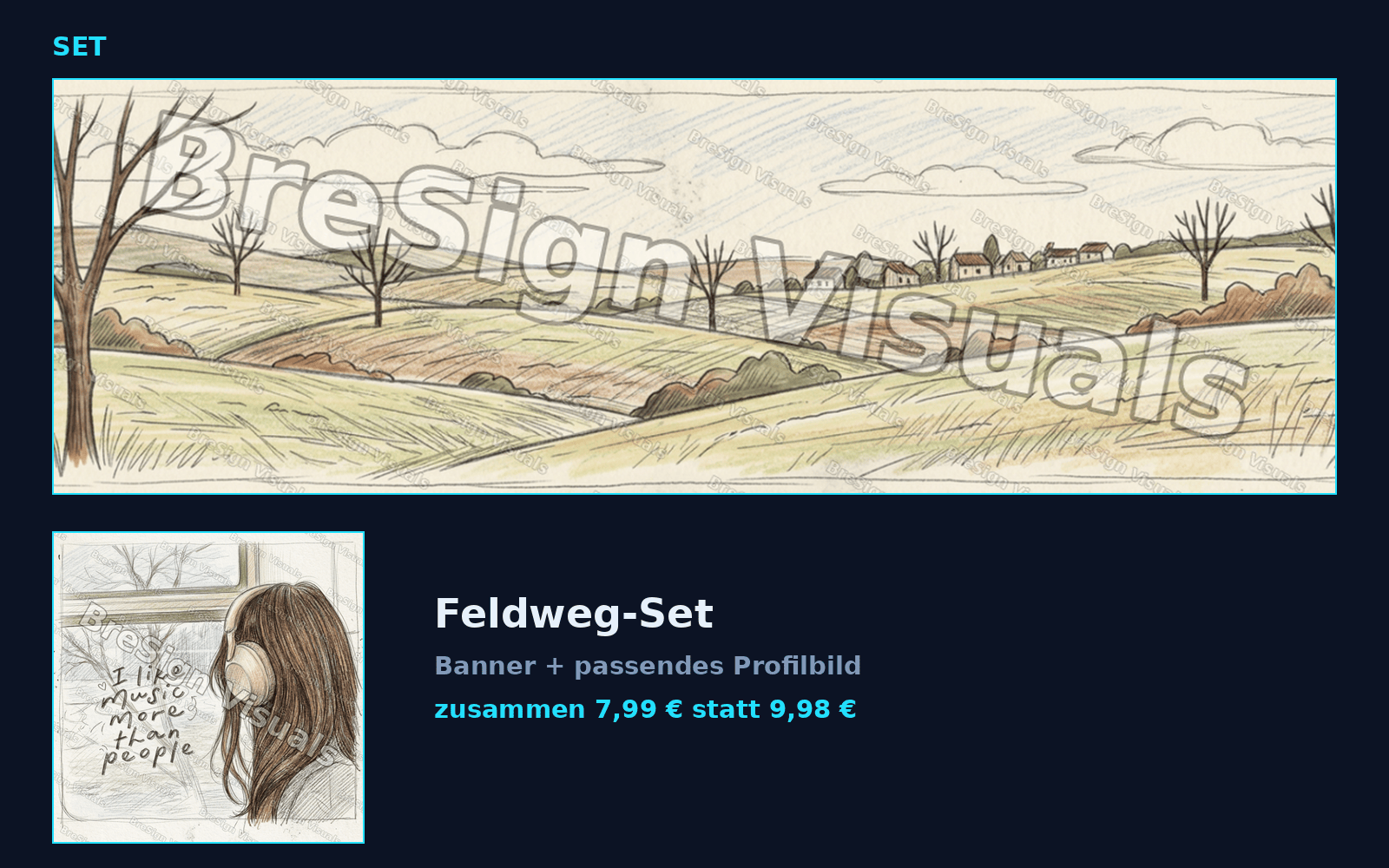 Vorschau: Feldweg-Set