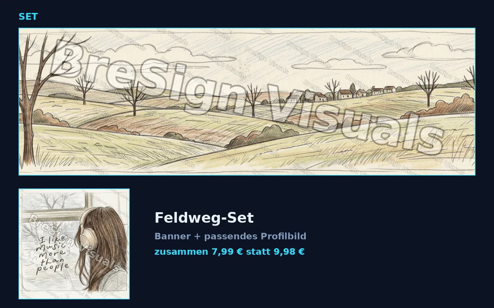 Feldweg-Set